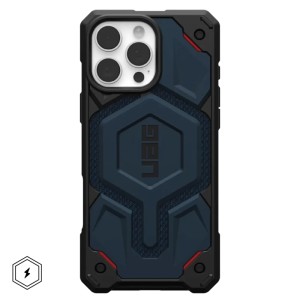 UAG Monarch Pro Kevlar® with MagSafe Series Case for Apple iPhone 16 Pro Max Kevlar Mallard (Синий)