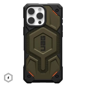 UAG Monarch Pro Kevlar® with MagSafe Series Case for Apple iPhone 16 Pro Max Kevlar Element Green (Зелёный)