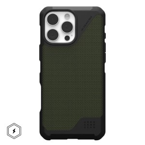 UAG Metropolis LT with MagSafe Series Case for Apple iPhone 16 Pro Max Kevlar Olive (Зелёный)