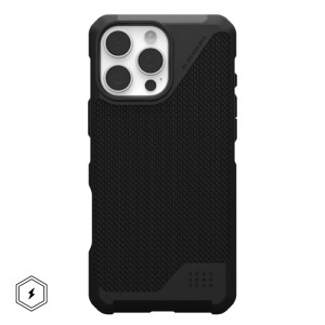 UAG Metropolis LT with MagSafe Series Case for Apple iPhone 16 Pro Max Kevlar Black (Чёрный)