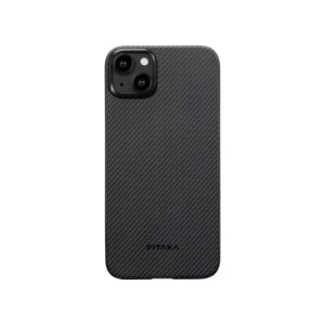 Накладка кевлар Pitaka Thin&Light MagEZ Case 4 для Apple iPhone 15 Black/Grey (Черный/Серый)