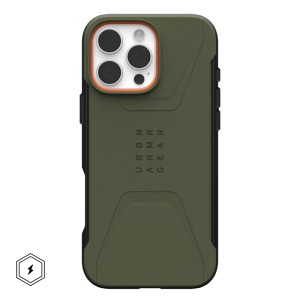 UAG Civilian with MagSafe Series Case for Apple iPhone 16 Pro Max Olive Drab (Зелёный)