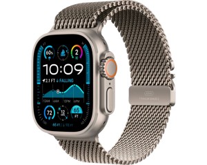 Apple Watch Ultra 2 (2024) GPS + Cellular 49 mm Natural Titanium Case with Milanese Loop