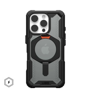 UAG Plasma XTE with MagSafe Series Case for Apple iPhone 16 Pro Black/Orange (Чёрный)