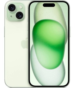 Смартфон Apple iPhone 15 512GB nanoSim+eSim (Зелёный, 6 ГБ, 512 ГБ)