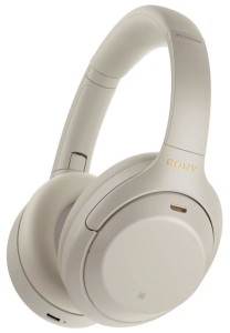 Беспроводные полноразмерные наушники Sony WH-1000XM4 (Серебристый)