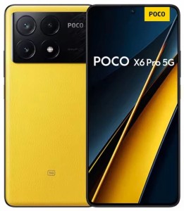 Смартфон Xiaomi POCO X6 Pro 5G 12/512GB Global (Жёлтый, 512 ГБ, Global, 12 ГБ)