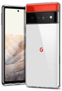 Силиконовый чехол для Pixel 6 Pro, прозрачный