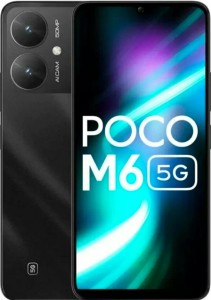 Смартфон Xiaomi POCO M6, 6/128 GB, Galactic, Black, черный