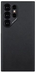 Чехол Pitaka MagEZ 4 Case для Galaxy S24 Ultra, кевлар черно-серый KS2401U