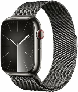 Умные часы Apple Watch Series 9 41 мм, графит/графитовая петля