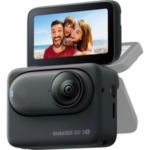 Экшн-камера Insta360 GO 3S 128GB (Чёрный, 128 ГБ)