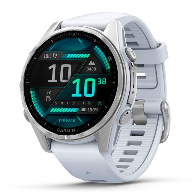 Смарт-часы Garmin Fenix 8 43 mm AMOLED with Silicone Band