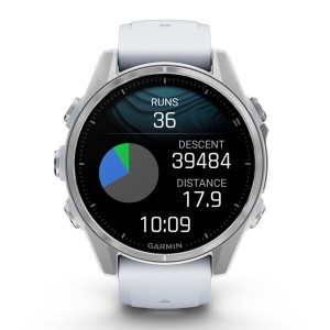 Смарт-часы Garmin Fenix 8 43 mm AMOLED with Silicone Band