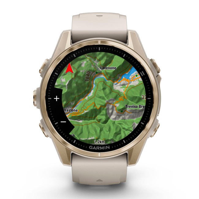 Смарт-часы Garmin Fenix 8 43 mm AMOLED Sapphire with Silicone Band