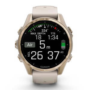 Смарт-часы Garmin Fenix 8 43 mm AMOLED Sapphire with Silicone Band