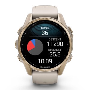 Смарт-часы Garmin Fenix 8 43 mm AMOLED Sapphire with Silicone Band