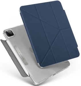 Чехол-книжка Uniq Camden Anti- microbial Blue для iPad Pro 11(2021) голубой NPDP11(2021)-CAMIBL