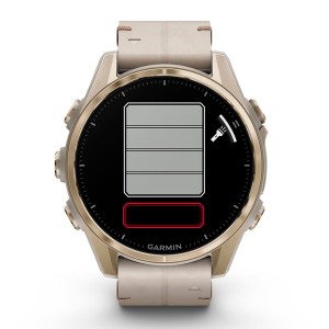 Смарт-часы Garmin Fenix 8 43 mm AMOLED Sapphire with Leather Band