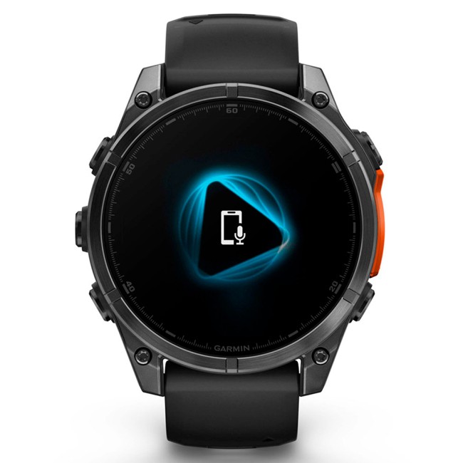 Смарт-часы Garmin Fenix 8 47 mm AMOLED with Silicone Band