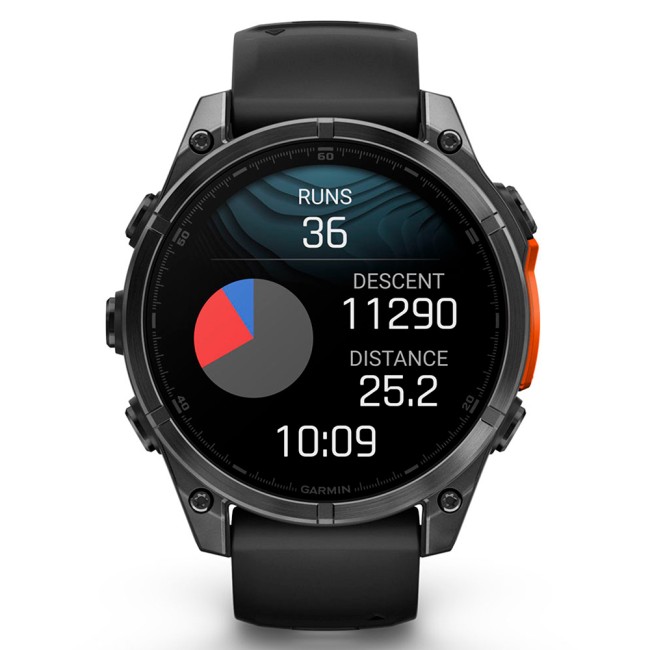 Смарт-часы Garmin Fenix 8 47 mm AMOLED with Silicone Band