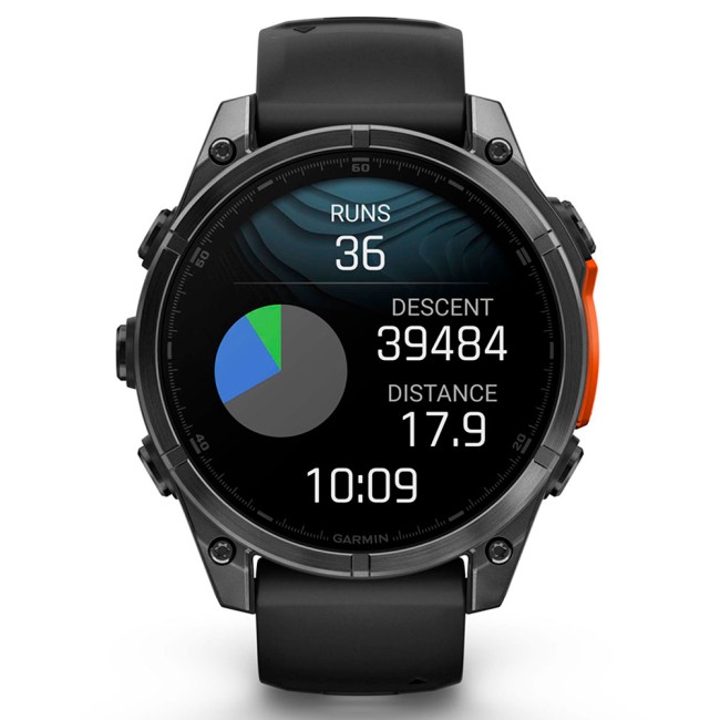 Смарт-часы Garmin Fenix 8 47 mm AMOLED with Silicone Band