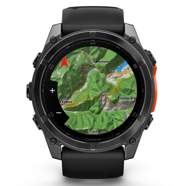 Смарт-часы Garmin Fenix 8 51 mm AMOLED with Silicone Band