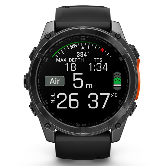 Смарт-часы Garmin Fenix 8 51 mm AMOLED with Silicone Band