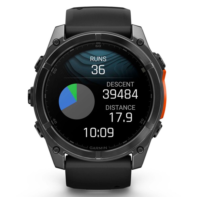 Смарт-часы Garmin Fenix 8 51 mm AMOLED with Silicone Band