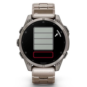 Смарт-часы Garmin Fenix 8 47 mm AMOLED Sapphire Titanium with Vented Titanium Bracelet