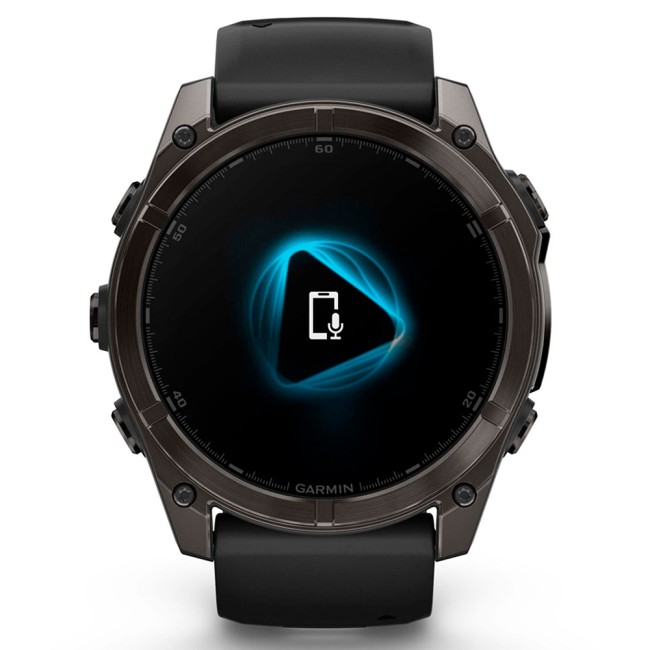 Смарт-часы Garmin Fenix 8 51 mm AMOLED Sapphire with Silicone Band