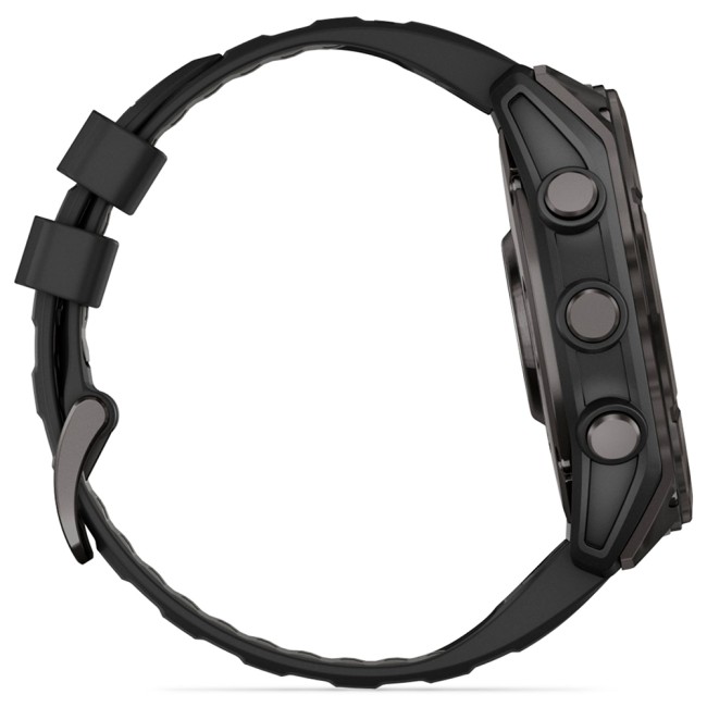 Смарт-часы Garmin Fenix 8 51 mm AMOLED Sapphire with Silicone Band