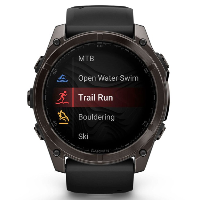 Смарт-часы Garmin Fenix 8 51 mm AMOLED Sapphire with Silicone Band