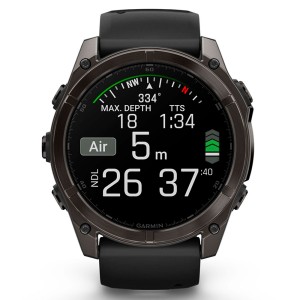 Смарт-часы Garmin Fenix 8 51 mm AMOLED Sapphire with Silicone Band