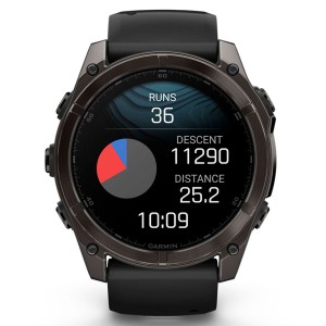 Смарт-часы Garmin Fenix 8 51 mm AMOLED Sapphire with Silicone Band