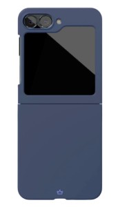 Накладка пластик VLP Flex Case для Samsung Galaxy Z Flip6 Dark Blue (Темно-синий)