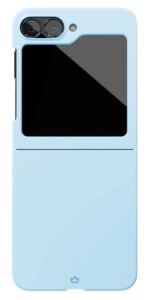 Накладка пластик VLP Flex Case для Samsung Galaxy Z Flip6 Light Blue (Голубой)