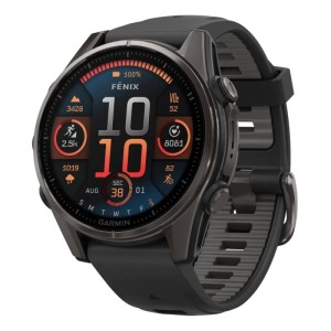 Умные часы Fenix 8, 43 мм, Amoled Sapphire Titanium Carbon Gray, темно-серый (0100290321)