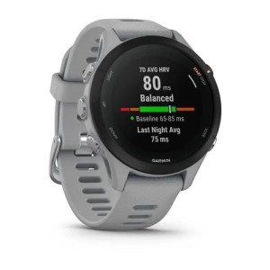 Умные часы Garmin Forerunner 255S со светло-серым ремешком