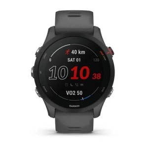 Умные часы Garmin Forerunner 255 с темно-серым ремешком