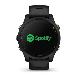 Умные часы Garmin Forerunner 255 Music с черным ремешком