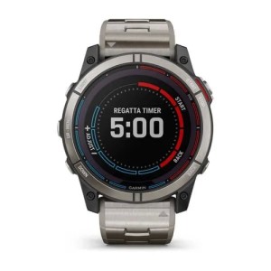 Умные часы Garmin Quatix 7X Sapphire Solar титановый с серебристым титановым браслетом