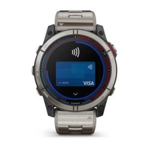 Умные часы Garmin Quatix 7X Sapphire Solar титановый с серебристым титановым браслетом