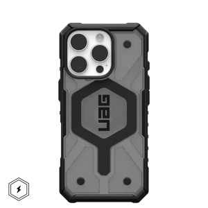 UAG Pathfinder Clear with MagSafe Series Case for Apple iPhone 16 Pro Ash/Black (Прозрачный)