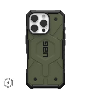 UAG Pathfinder Clear with MagSafe Series Case for Apple iPhone 16 Pro Olive Drab (Зелёный)