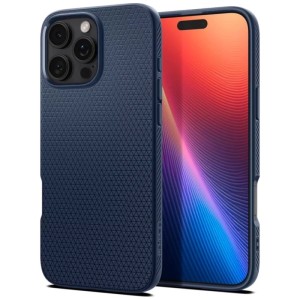 Чехол Spigen Liquid Air для iPhone 16 Pro Max (ACS07989) Navy Blue