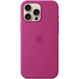 Чехол Apple Silicone Case with MagSafe для iPhone 16 Pro Fuchsia