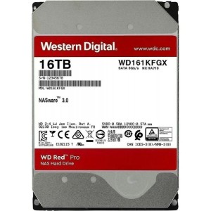 Жёсткий диск 16Tb SATA-III WD Red Pro (WD161KFGX)