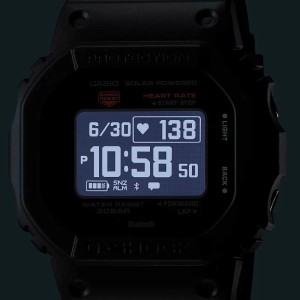 Японские умные часы Casio G-SHOCK DW-H5600-1ER с хронографом