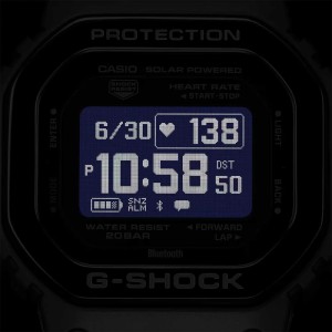 Японские умные часы Casio G-SHOCK DW-H5600MB-1 с хронографом